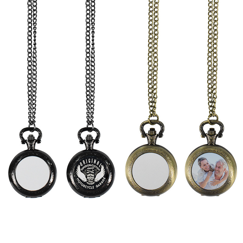 Jewels On Watches - Custom Vintage Metal Pocket Watch Pendant