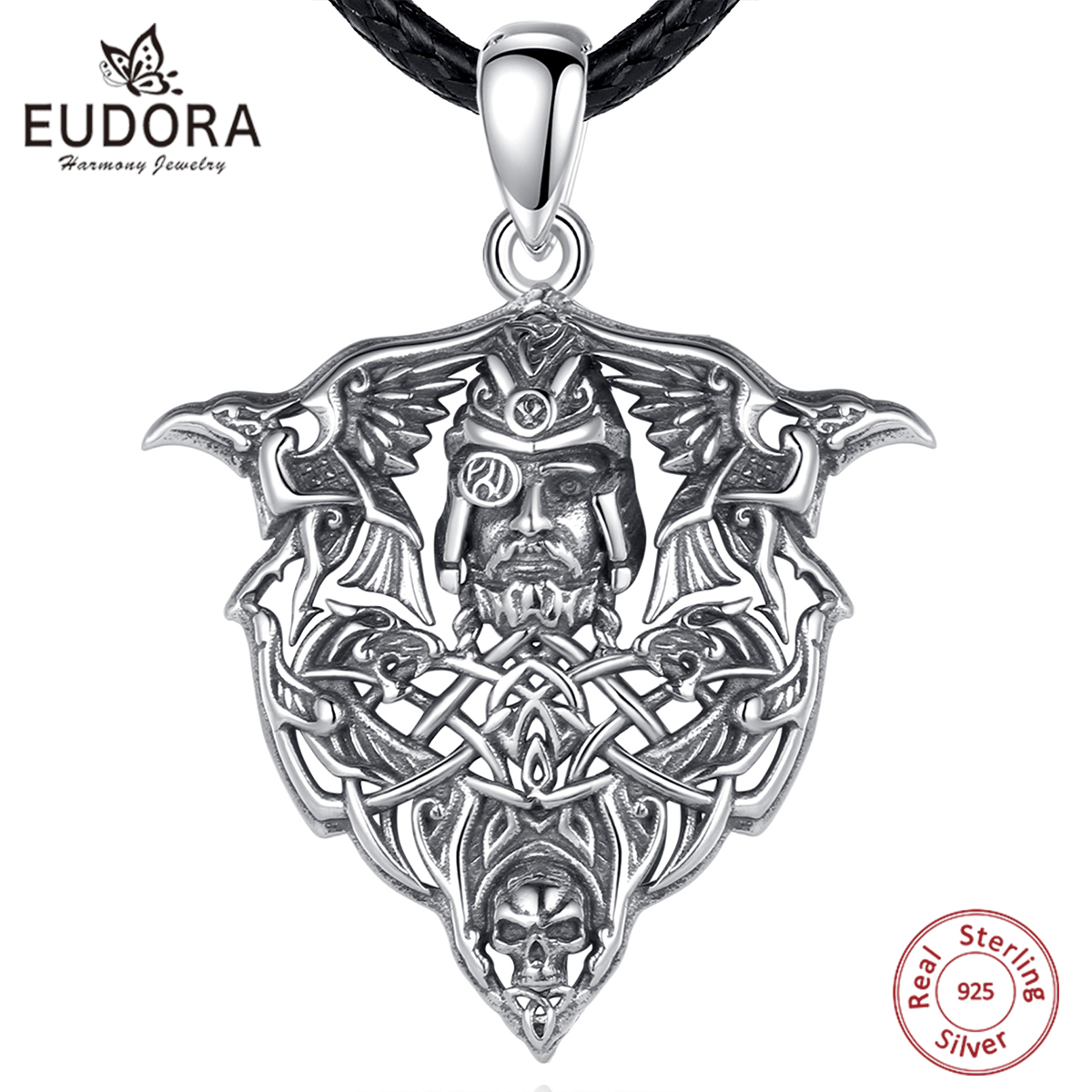 Wolf Jewelry & Watches Tampa - Eudora 925 Sterling Silver Viking Raven