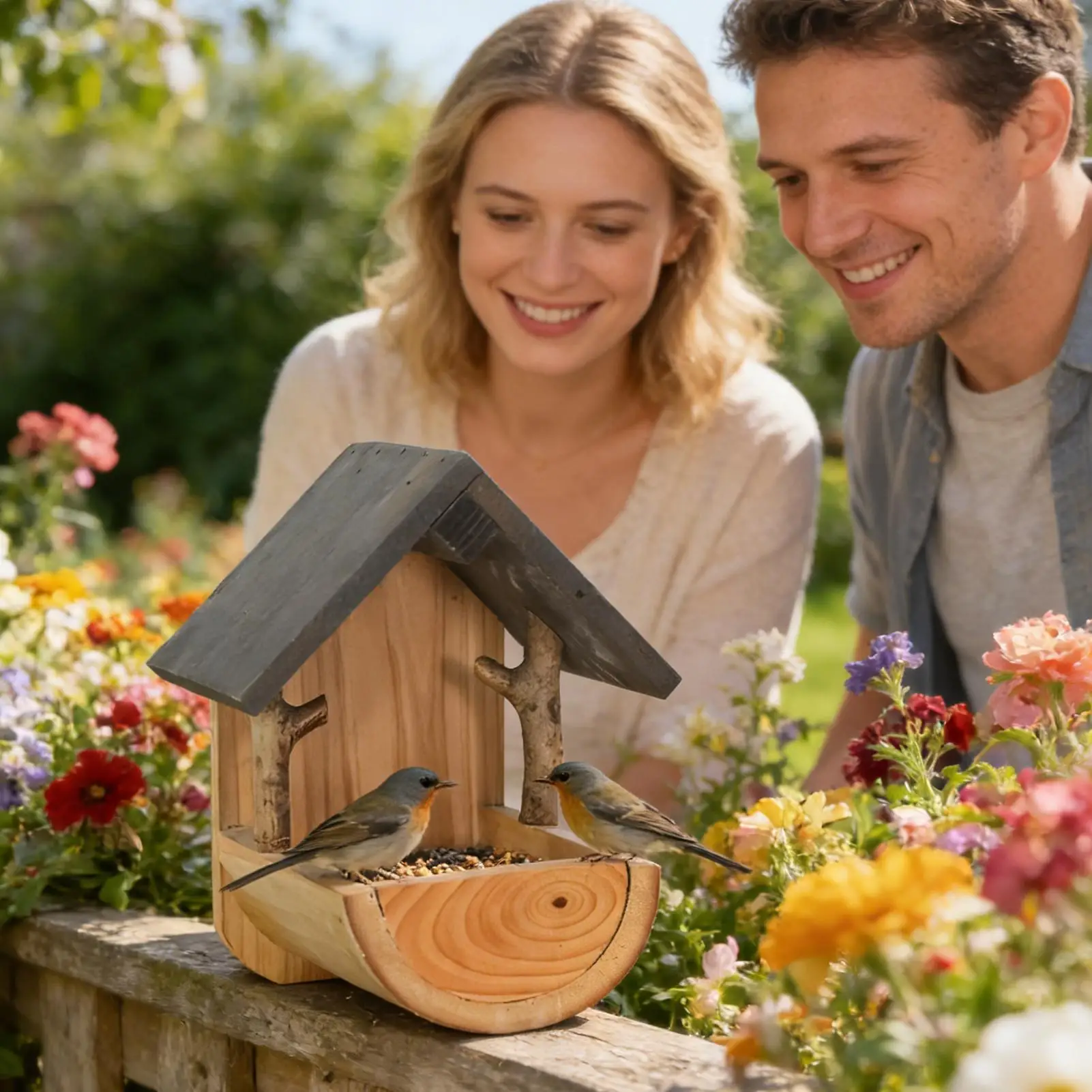 Wall Mount Wooden bird feeder  - Watches & Jewelry Repair Center Photos recension och pris