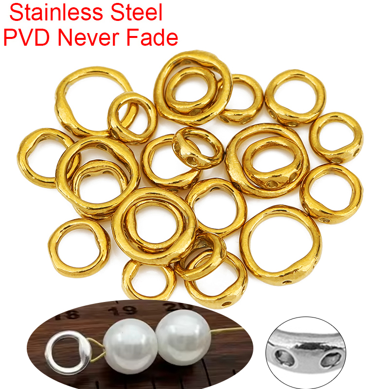 20pcs Stainless Steel Necklace - Charm Bracelet Beads recension och pris