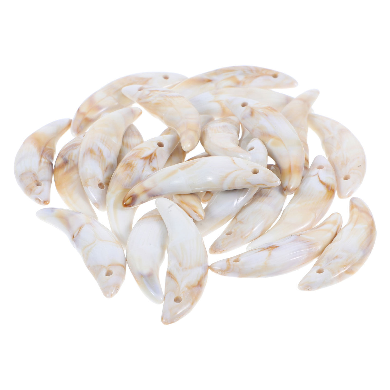 50Pcs Wolf Teeth Pendants Plas - Wolf Jewelry & Watches Tampa recension och pris