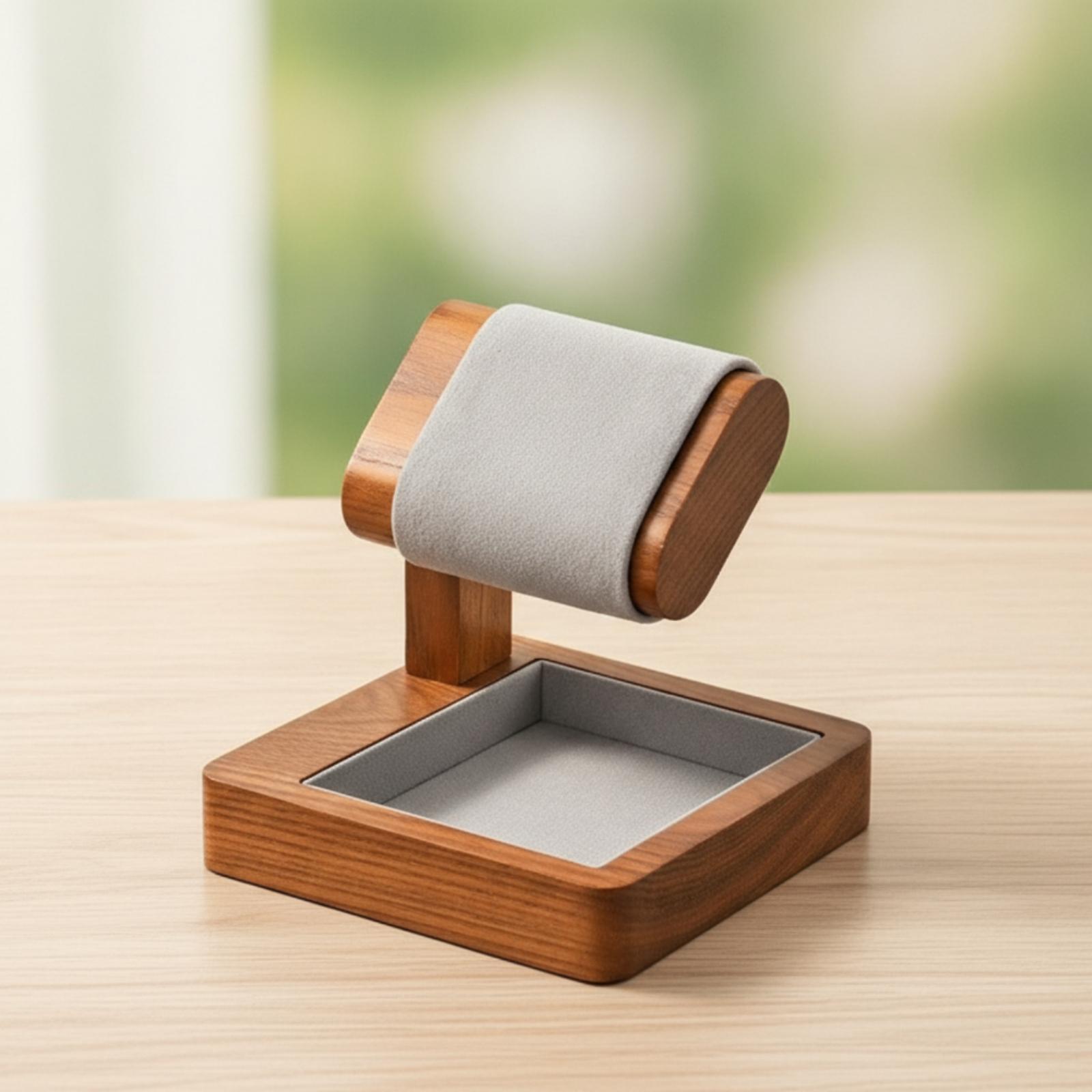 Solid Wood Watch Holder Organi - Jewelry And Watches Stores recension och pris