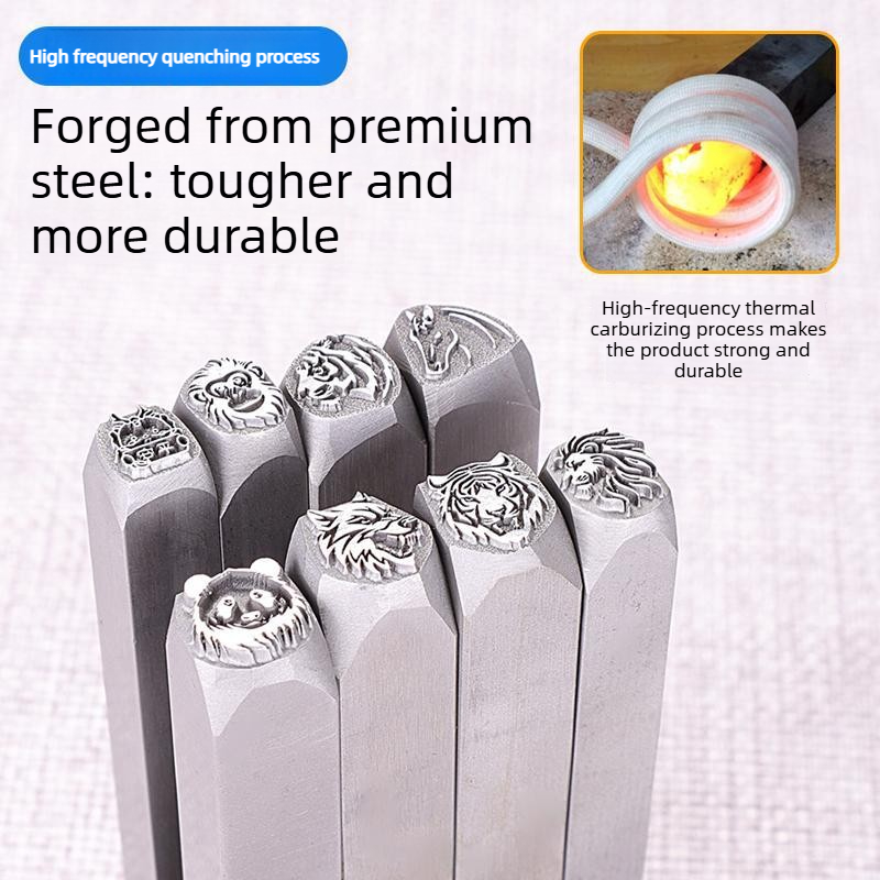 Animal Head Steel Stamp Punch, - Wolf Jewelry & Watches Tampa recension och pris
