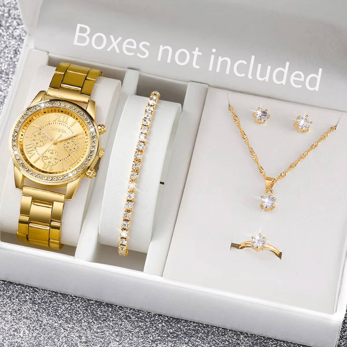 6PCS/Set Fashion Rhinestone Wo - Jewels On Watches recension och pris