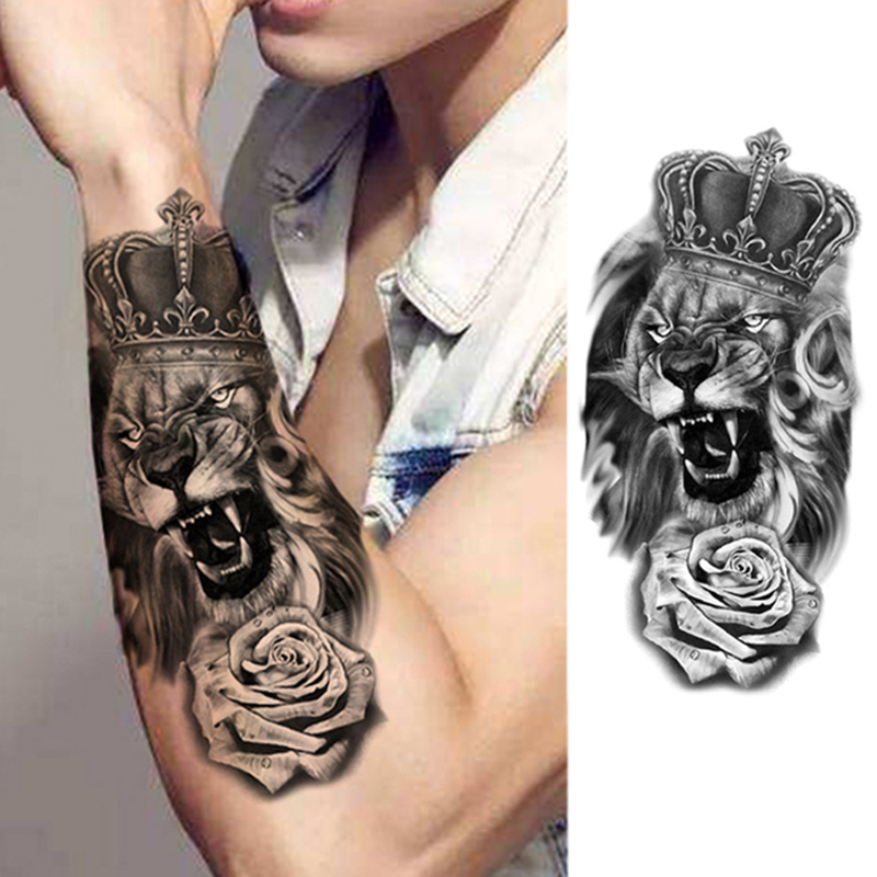 Waterproof Temporary Tattoo St - Wolf Jewelry & Watches Tampa recension och pris