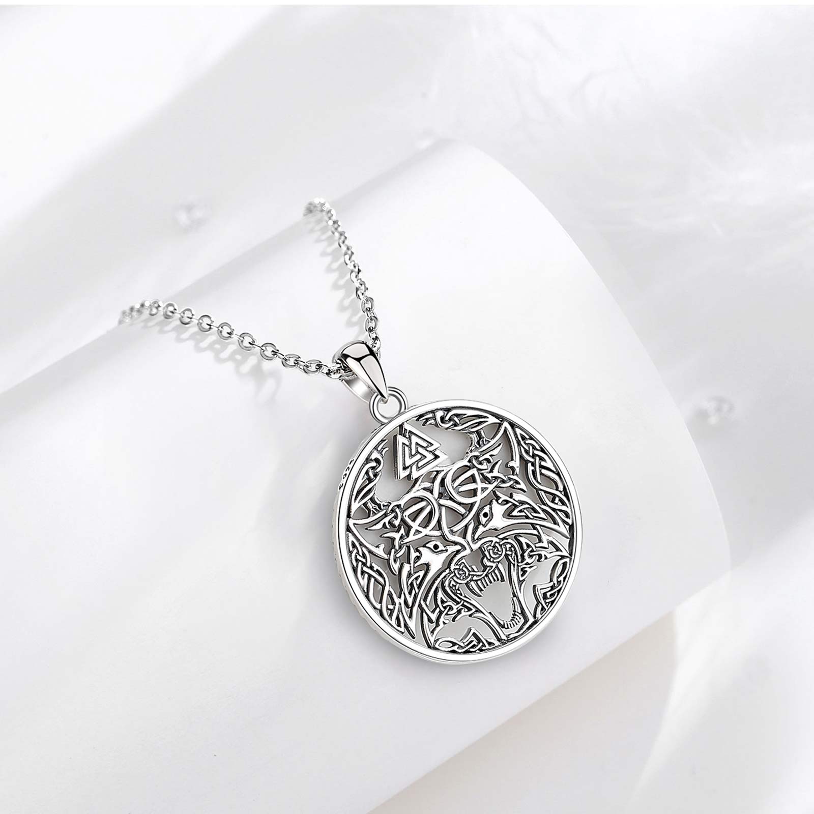 Eudora 925 Sterling Silver Vik - Wolf Jewelry & Watches Tampa recension och pris