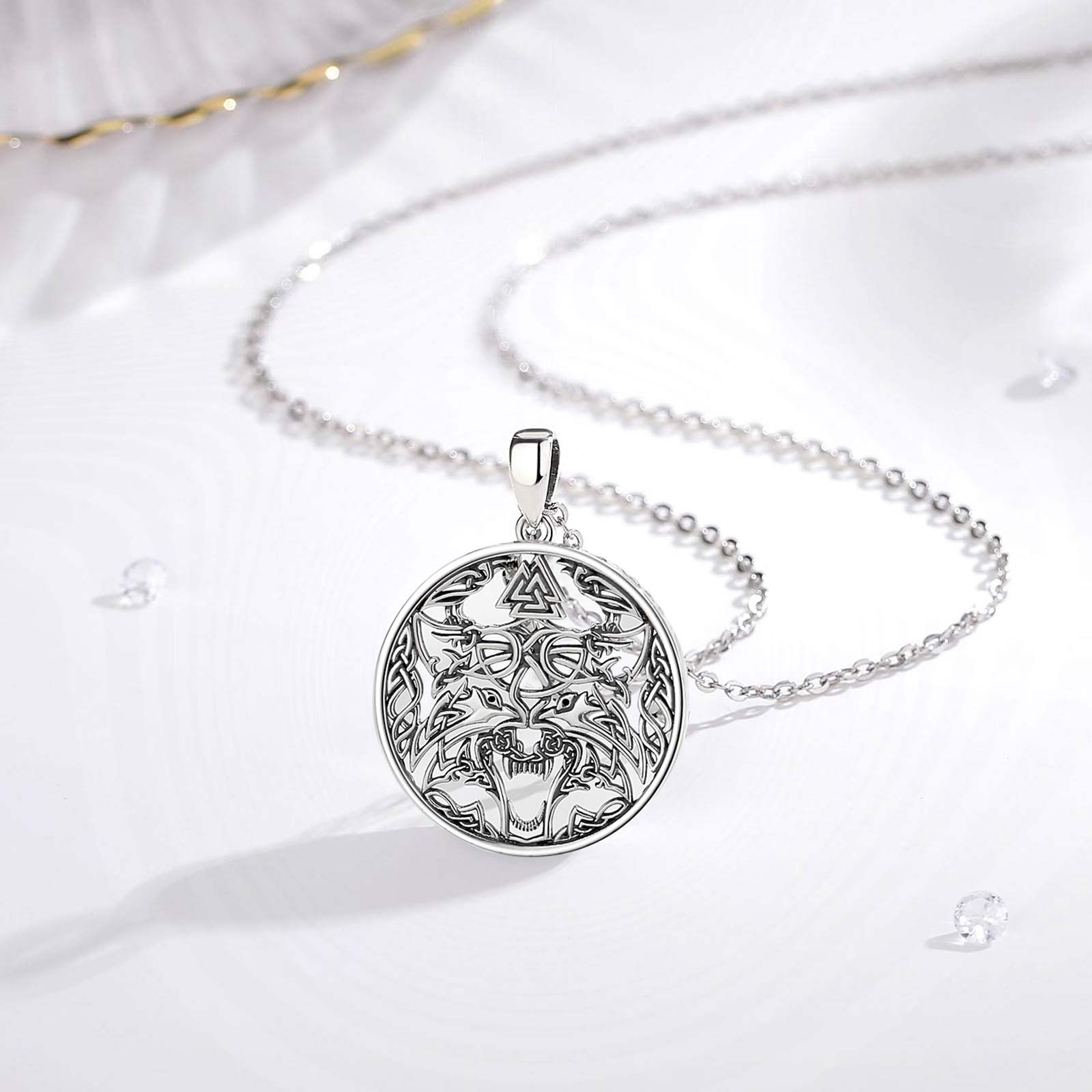 Eudora 925 Sterling Silver Vik - Wolf Jewelry & Watches Tampa recension och pris