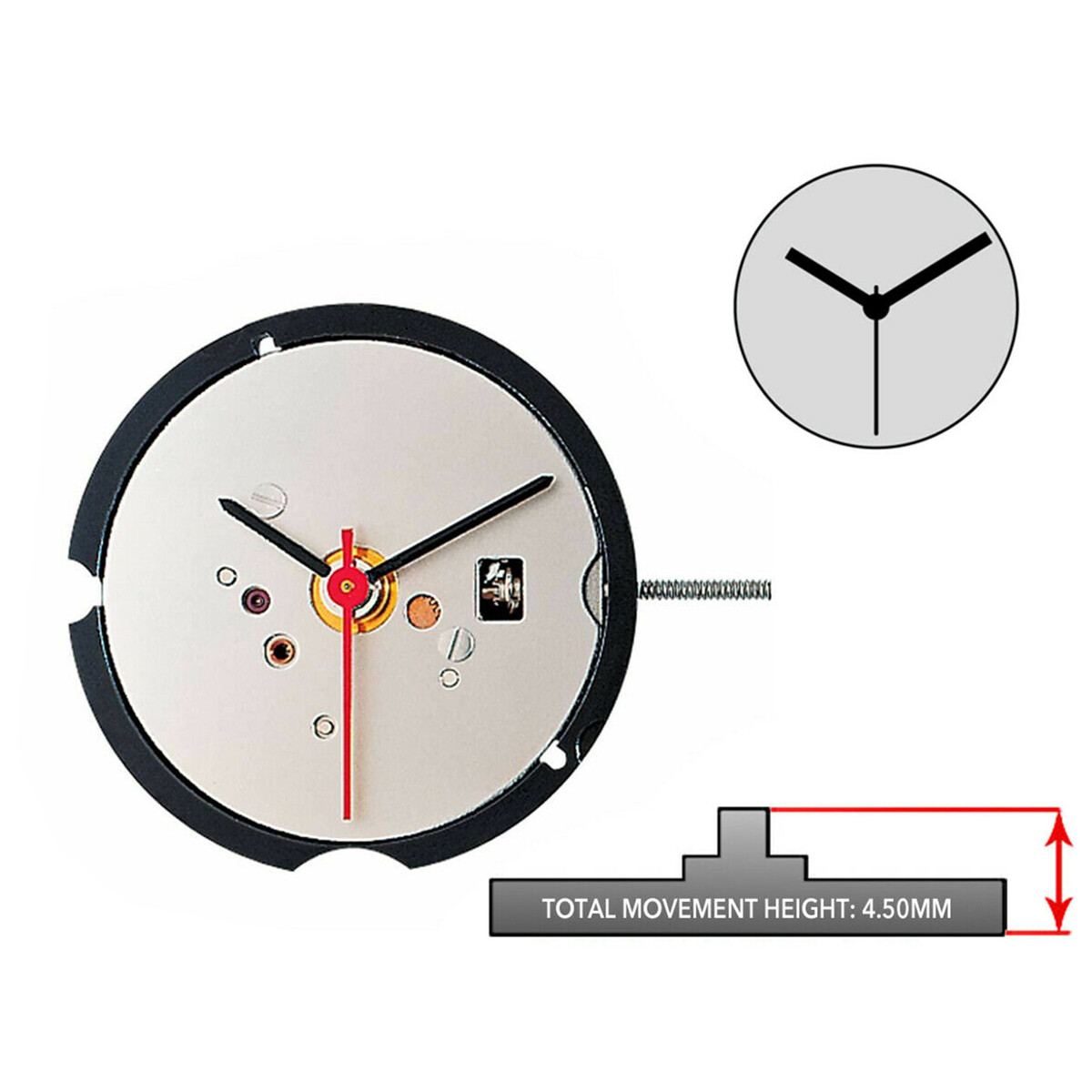 Ronda 583 Quartz Movement 19.4 - Jewels In Quartz Watches recension och pris