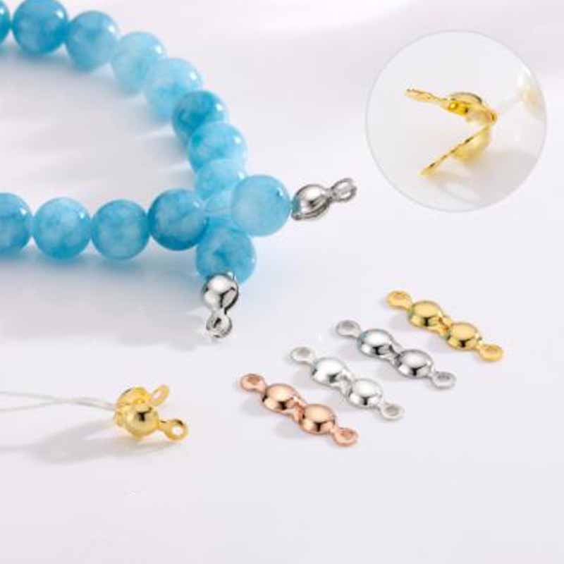 4pcs Genuine Real Pure Solid 9 - Charm Bracelet Beads recension och pris