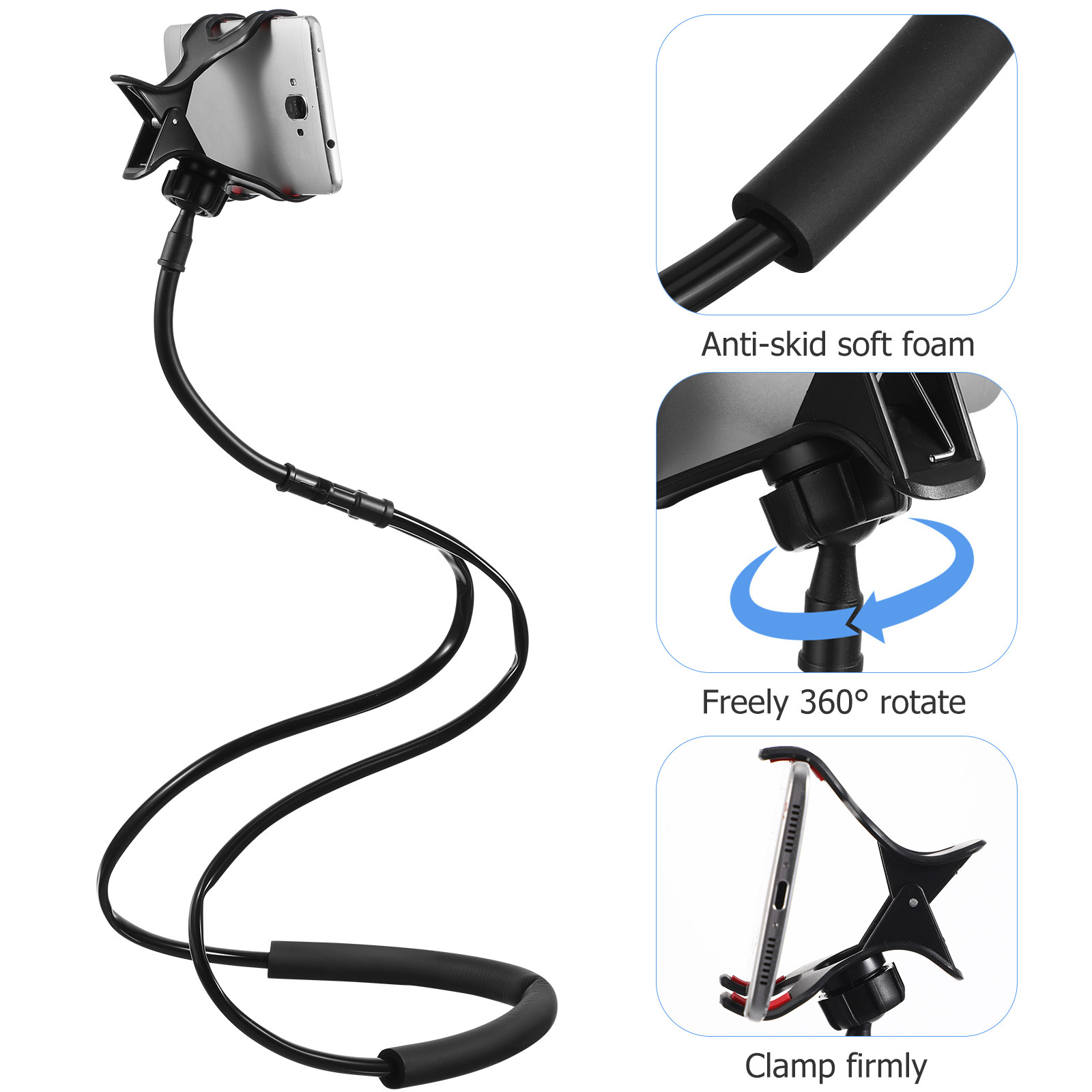 1Pcs Flexible Neck Hanging Pho - Watches & Jewelry Repair Center Photos recension och pris