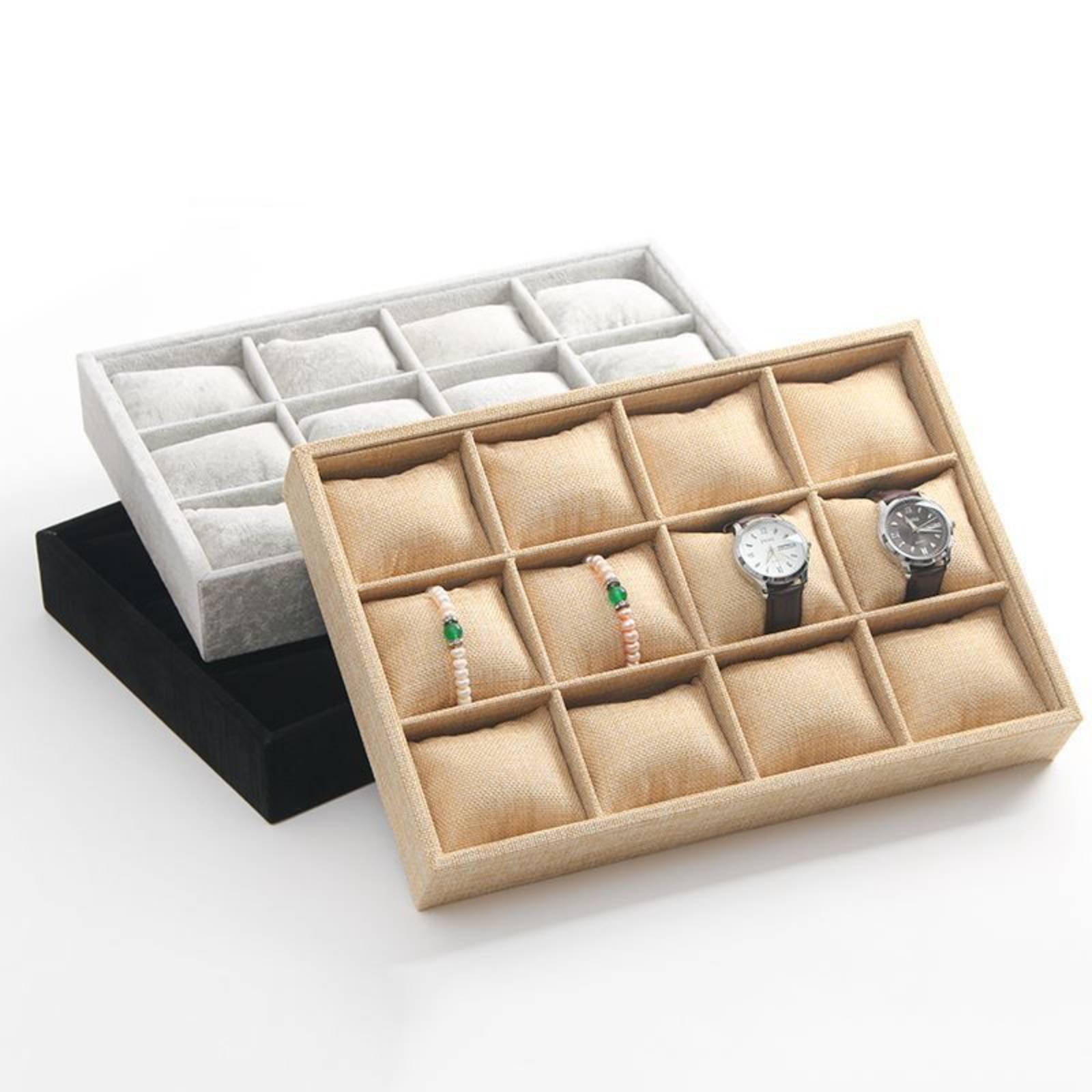 Linen Fabric Jewelry Holder Op - Jewelry And Watches Stores recension och pris