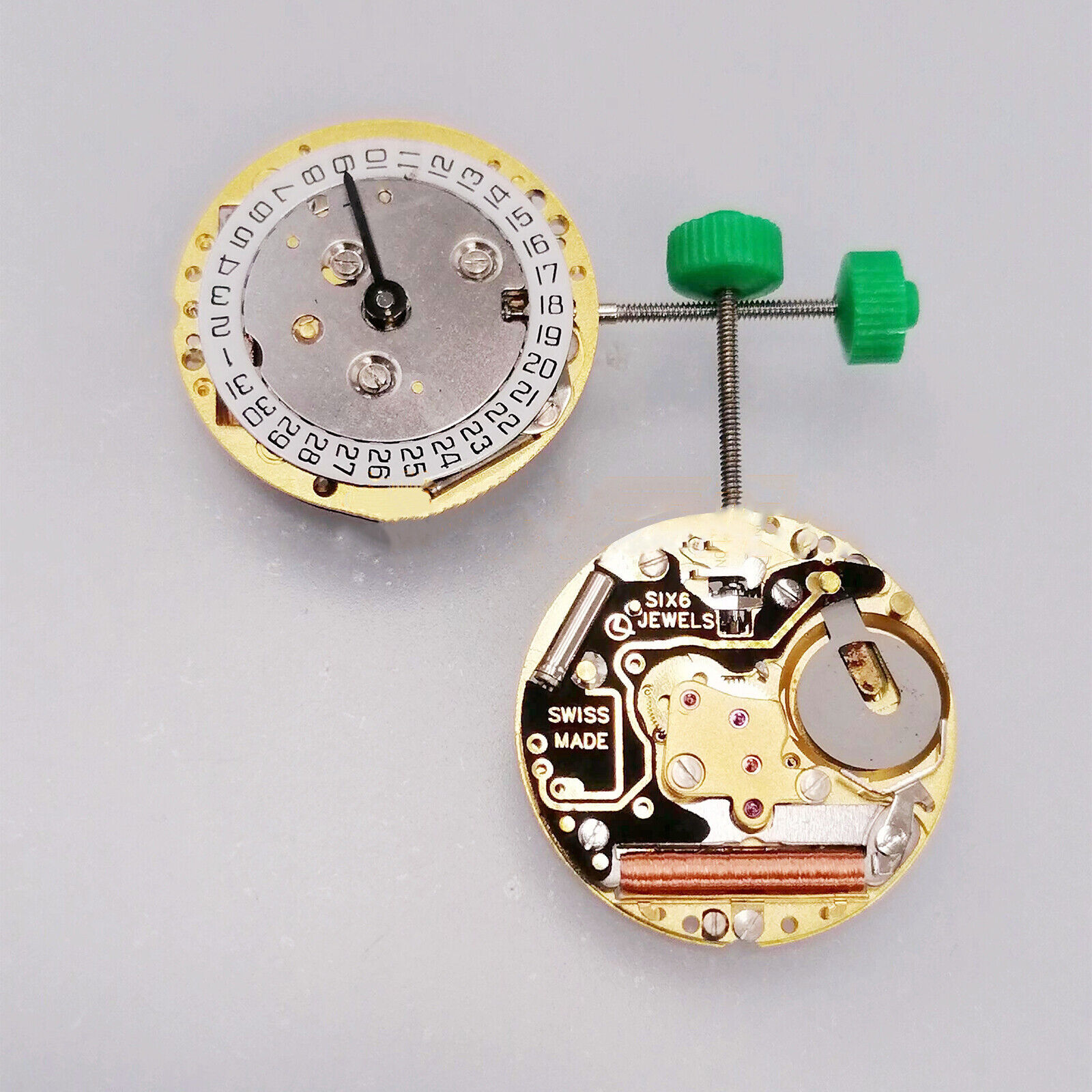 2 Hands 6 Jewel ISA 222 Watch  - Jewels In Quartz Watches recension och pris