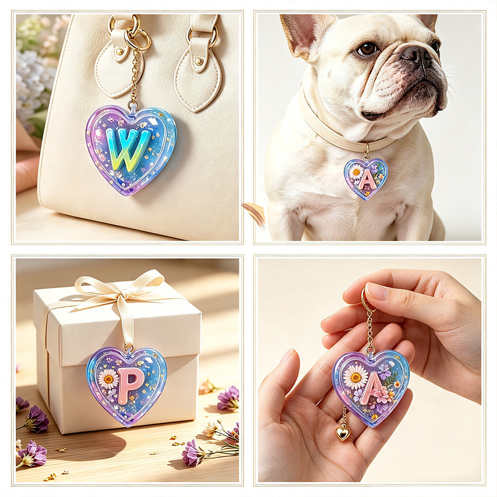 Complete 26 Letters & Heart Si - Engraved Name Necklace recension och pris