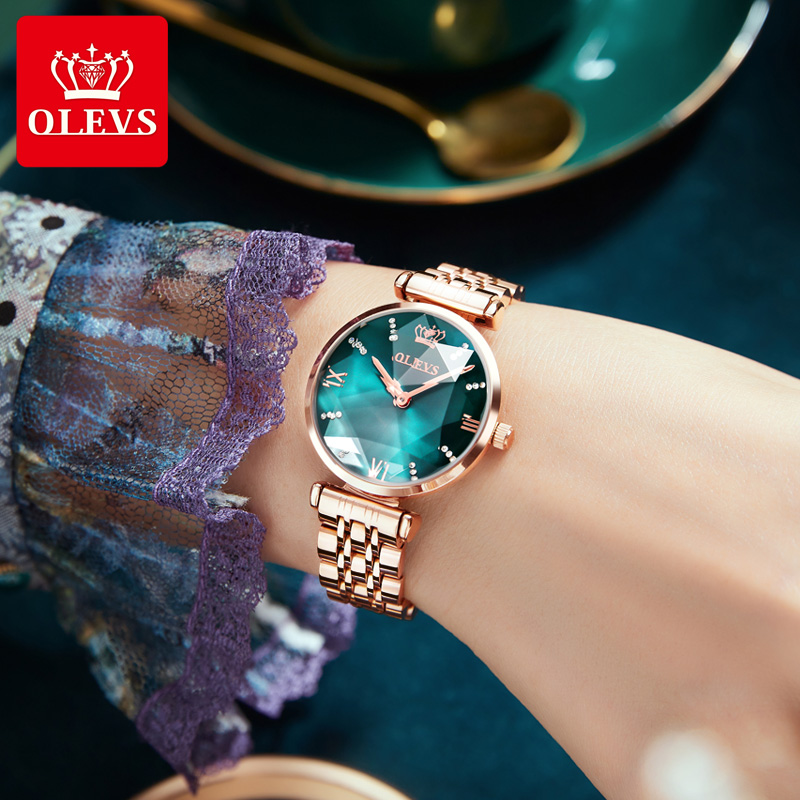 OLEVS New Women Luxury Jewel Q - Jewels In Quartz Watches recension och pris