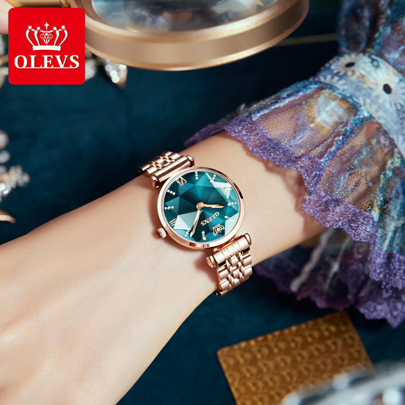OLEVS New Women Luxury Jewel Q - Jewels In Quartz Watches recension och pris