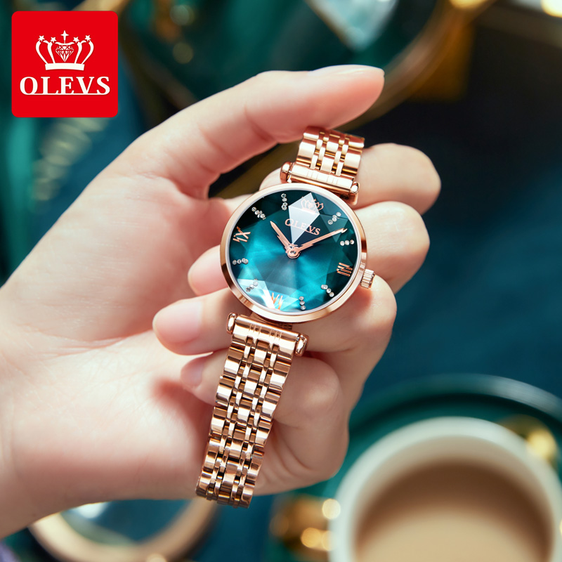 OLEVS New Women Luxury Jewel Q - Jewels In Quartz Watches recension och pris