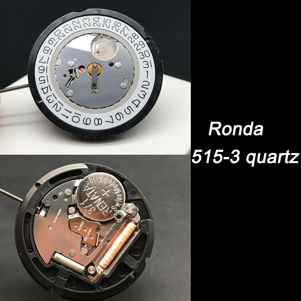 Wristwatch SW Parts Ronda 515  - Jewels In Quartz Watches recension och pris