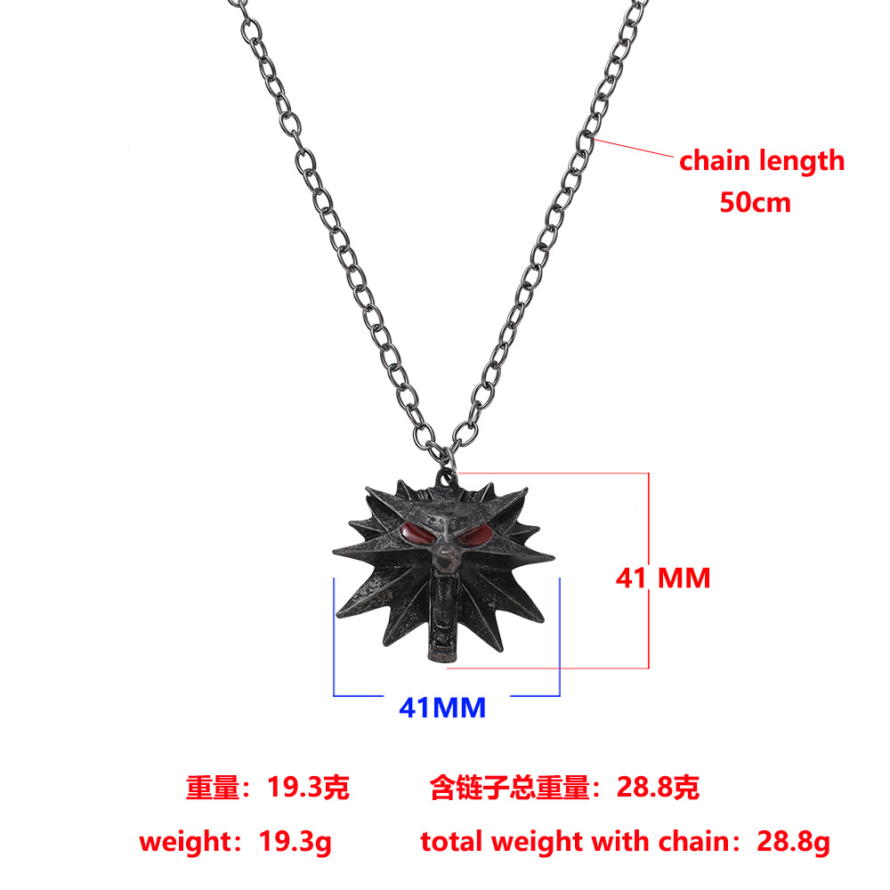 DIY accessories Witcher 3 Wild - Wolf Jewelry & Watches Tampa recension och pris