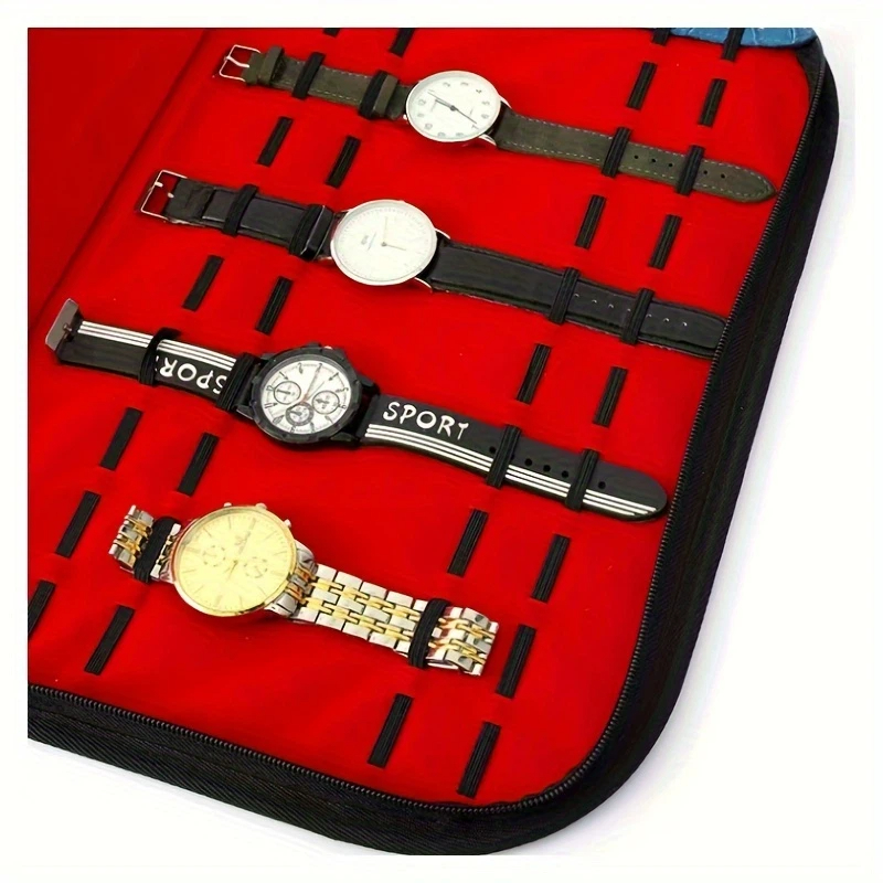 20 Slots Watch Storage Bag Con - Jewelry Box Organizer Watches recension och pris