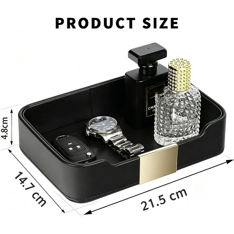 PU Leather Key Box, Key Tray,  - Jewelry And Watches Stores recension och pris