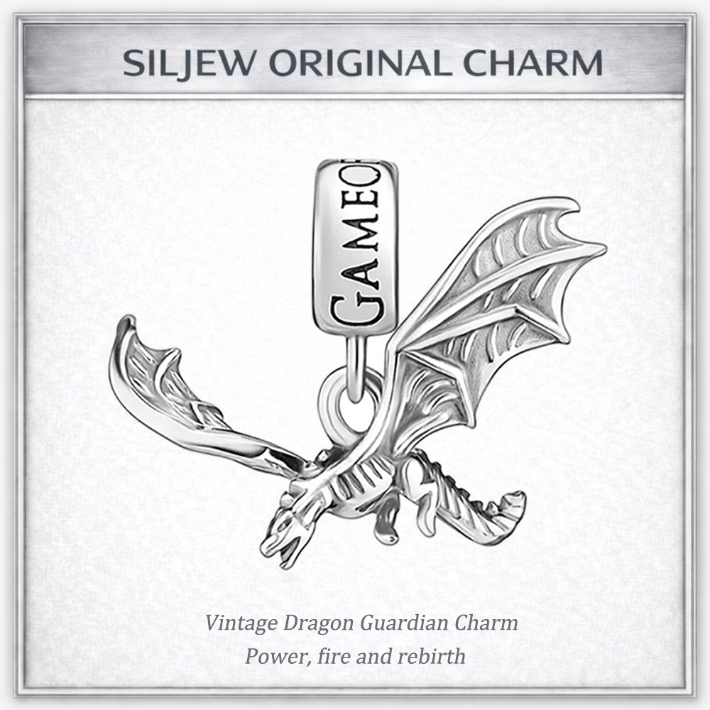 SilJew Vintage Fantasy Dragon  - Wolf Jewelry & Watches Tampa recension och pris