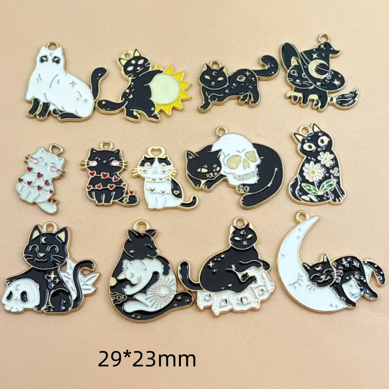 10pcs Original Alloy Enamel Bl - Charm Bracelet Beads recension och pris
