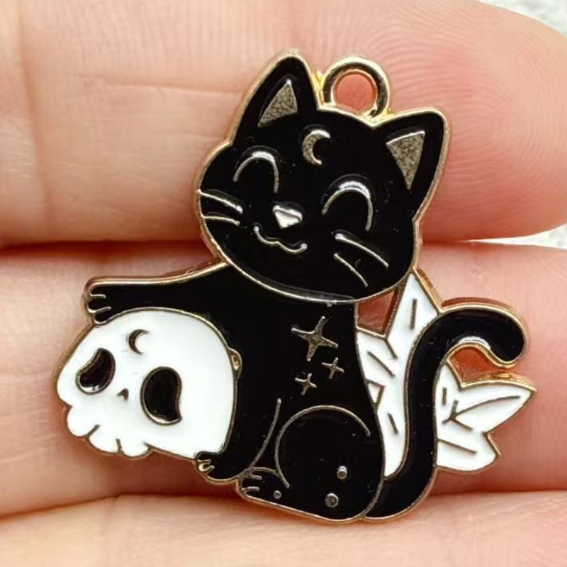 10pcs Original Alloy Enamel Bl - Charm Bracelet Beads recension och pris