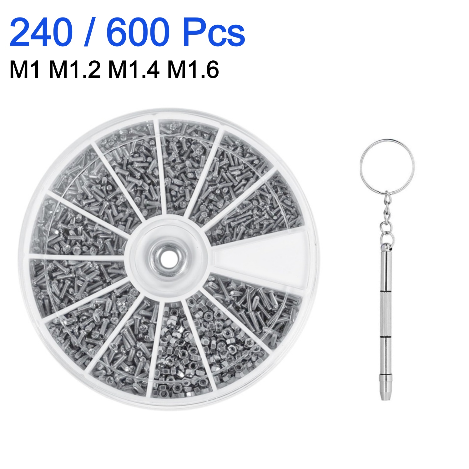240/600Pcs small screw nut scr - Watch Repair Tool Kit recension och pris