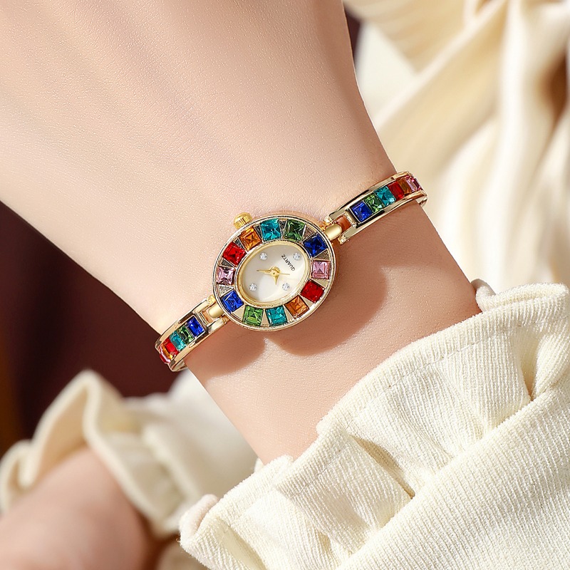 2pcs Elegant Colorful Rhinesto - Jewelry Box Watches Bracelets recension och pris