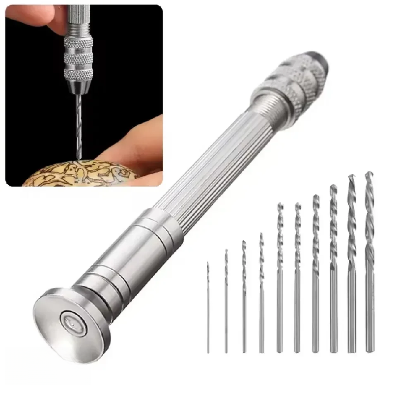 0.8-3.0mm Mini Hand Drill Wood - Watches & Jewelry Repair Center Photos recension och pris
