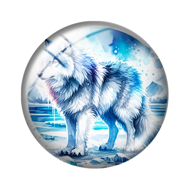 Watercolor Wolf  12/18/20/25mm - Wolf Jewelry & Watches Tampa recension och pris