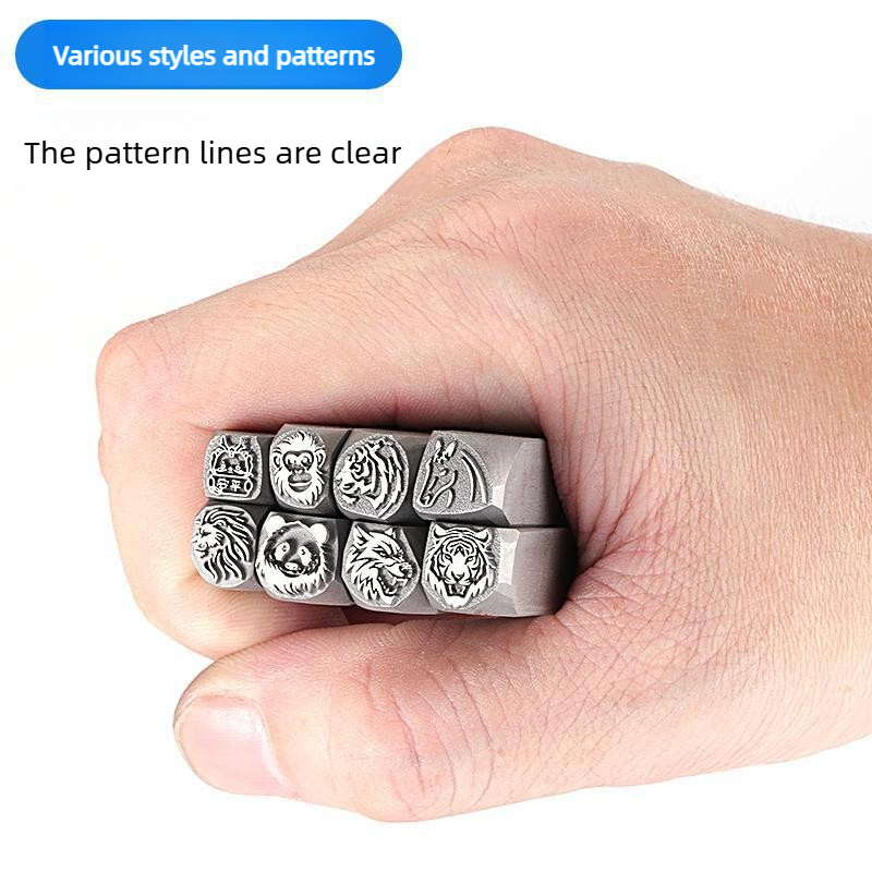 Animal Head Steel Stamp Punch, - Wolf Jewelry & Watches Tampa recension och pris