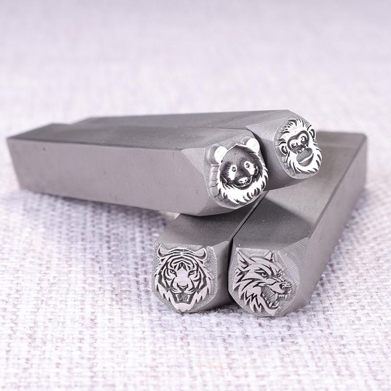 Animal Head Steel Stamp Punch, - Wolf Jewelry & Watches Tampa recension och pris