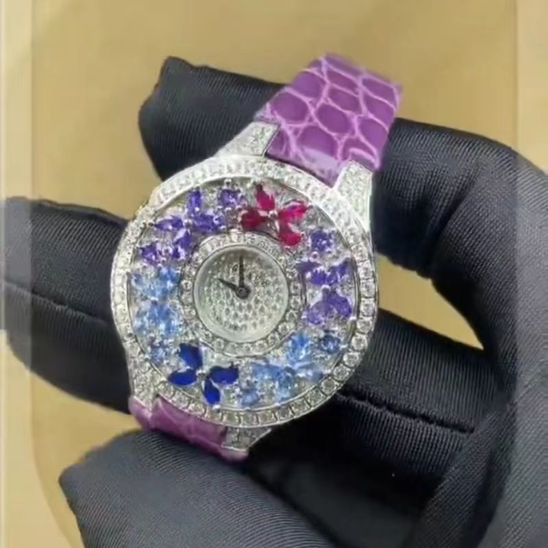 Luxury Colorful Women's Watch  - Jewels In Quartz Watches recension och pris