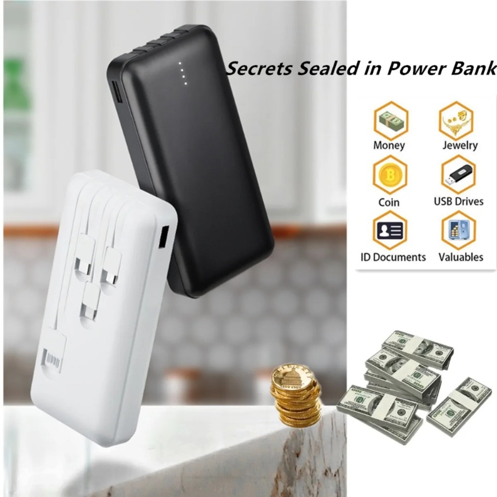 Portable Power Bank-shaped Sto - Jewelry And Watches Stores recension och pris